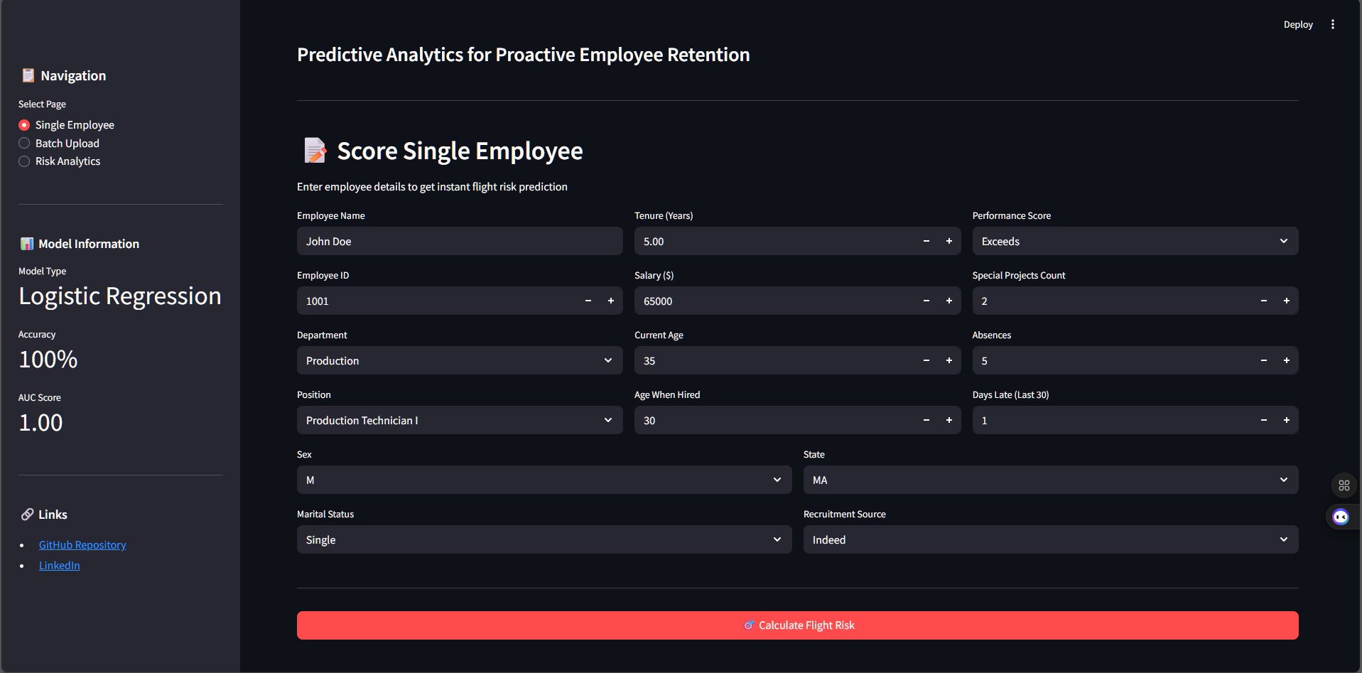 Score Employee